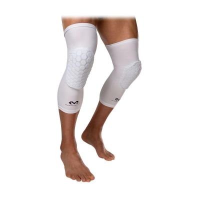 9. McDavid Leg HexPad Knieschoner, Schwarz - 2 Stück - 6446