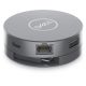 DELL DA305 Kabelgebundener USB 3.2 Gen 2 (3.1 Gen 2) Typ-C Silber