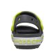 3. Crocs Crocband Cruiser Kindersandalen Grau-Grün 209424 1NJ