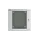 6. Lanberg WF02-6612-10S Rack-Schrank (635 mm / 600 mm / 600 mm; Wandmontage; grau)