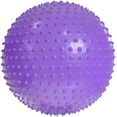 3. PROFIT Gymnastikball mit Massage 55cm Lila DK 2104