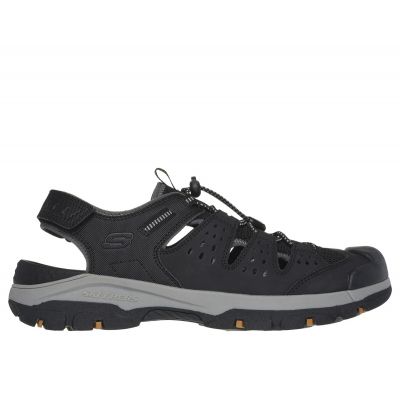 6. Skechers Menard M 205113 BLK Sandalen