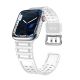 2. Strap Triple Protection für Apple Watch 38 / 40 / 41 mm Bandarmband - transparent