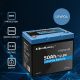 3. Qoltec LiFePO4 Lithium-Eisenphosphat-Akku | 12,8 V | 50 Ah | 640 Wh | BMS