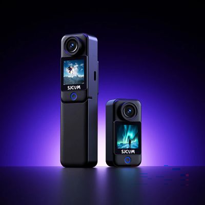 23. Sportkamera C300 4K Wi-Fi mit 6-Achsen-Stabilisierung - schwarz