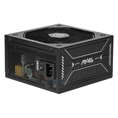 3. MSI MAG A650GLS PCIE5 Netzteilmodul 650W 24-Pin ATX Schwarz