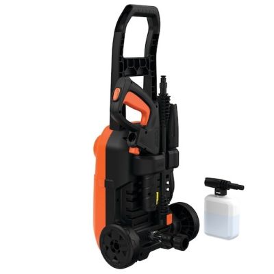 4. Black & Decker BEPW1650-QS Kompakt-Hochdruckreiniger, elektrisch, 330 l/h, Orange