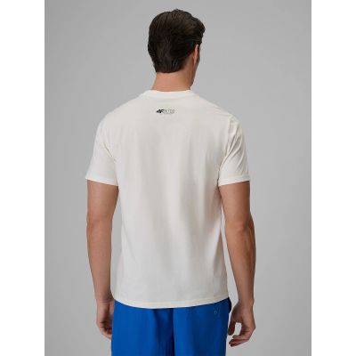 2. Herren-T-Shirt mit Aufdruck, regulär, Größe 4F 4FRSS26TTSHM4291-11S