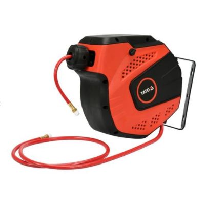 Yato YT-24243 Druckluftschlauch 14 m 20 bar Schwarz, Rot