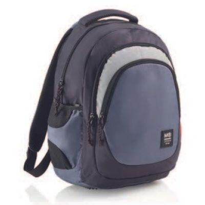 Miquelrius Rucksack Triple Berlin Recy, 30 l, 3 Fächer, blau