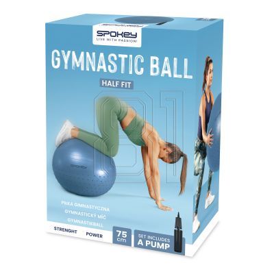 17. Spokey Half Fit Gymnastikball 75cm SPK-943629
