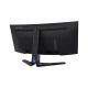 4. Lenovo Legion R34w-30 34" UWQHD VA 180Hz AG HDMI, DP Rabenschwarz