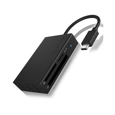 6. ICY BOX IB-CR401-C3 Kartenleser USB 3.2 Gen 1 (3.1 Gen 1) Typ-C Schwarz