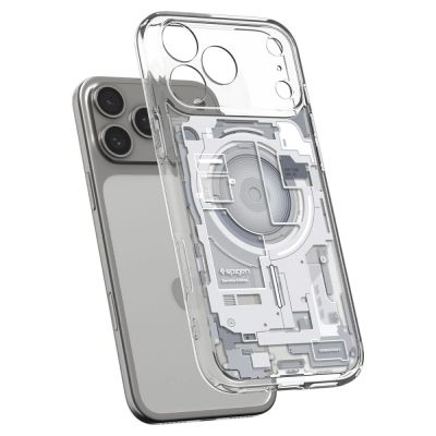 4. Spigen Ultra Hybrid MagSafe Zero One Hülle für iPhone 18 Pro / 17 Pro – Weiß