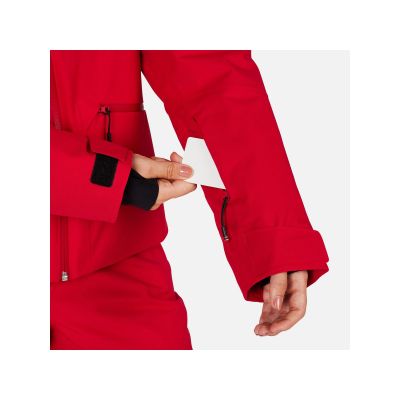 5. ROSSIGNOL W ROCHRUN ISOLIERTE JKT Damen-Skijacke rot