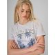 3. Damen-T-Shirt mit Aufdruck, regulär, Größe 4F 4FRAW26TTSHF4374-34S
