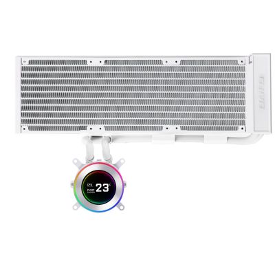 2. Lian Li GA II Hydroshift II LCD-C 360N All-in-One-Flüssigkeitskühler für Prozessoren, Weiß