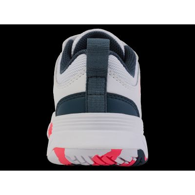 4. K-Swiss Sneakers COURTEXPRESS2STRAP WEISS/STARGAZER/NEON BLAZE-M (54495-129-M)
