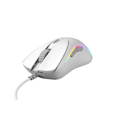 4. Glorious Gaming Glorious Model D 2 Gaming-Maus - weiß