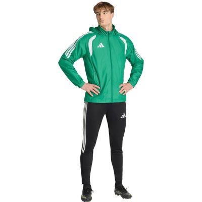 6. adidas Tiro 26 League Windbreaker-Jacke für Herren, Grün, JY9729