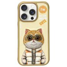 Nimmy Cool&Cute 2.0 Cat Case für iPhone 16 Pro - Grün