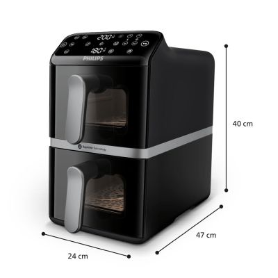 Philips 4000 Series NA461/00 Ovi Stacked Dual Basket – Serie 4000
