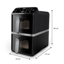Philips 4000 Series NA461/00 Ovi Stacked Dual Basket – Serie 4000