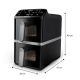 Philips 4000 Series NA461/00 Ovi Stacked Dual Basket – Serie 4000