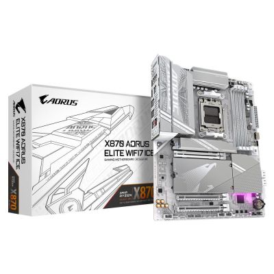 11. Gigabyte X870 AORUS ELITE WF7 ICE Mainboard