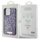 8. Guess Rhinestone Metal Logo Hülle für iPhone 15 Pro Max – Rosa