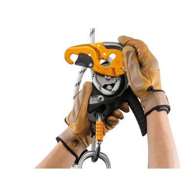 2. Schwarze Abspannleine von PETZL