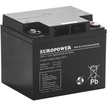 EUROPOWER EPS Serie AGM Batterie 12V 42Ah (Lebensdauer 8-12 Jahre)