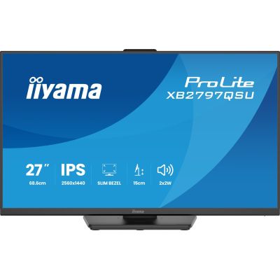 6. iiyama ProLite XB2797QSU-B1 Computermonitor 68,6 cm (27") 2560 x 1440 px Quad HD LED Schwarz