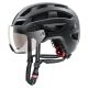 UVEX Finale Visier-Fahrradhelm 56-61 cm, schwarz matt