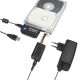 8. Logilink USB 2.0 zu IDE und SATA 2,5" / 3,5" Adapter Schwarz (AU0006C)