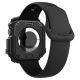 3. Spigen Rugged Armor Hülle für Apple Watch 10 46 mm – Schwarz
