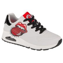 Skechers Uno-Rolling Stones Single 177965-WBK Weiß 35.5