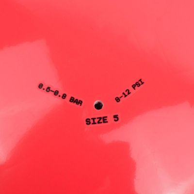 14. NIKE PITCH BRIGHT CRIMSON/BLACK S.5 FOOTBALL