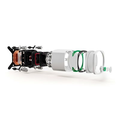 6. EK Water Blocks CR360 CPU AiO Wasserkühlung