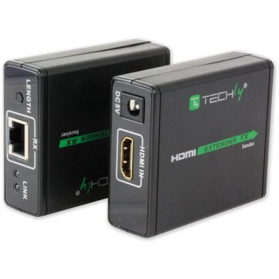7. TECHLY EXTENDER HDMI HD 3D PO RJ45 BIS ZU 60M IDATA EXT-E70