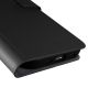 7. Puro Booklet Hülle mit Klappdeckel und Brieftasche für iPhone 16e/17e – Schwarz