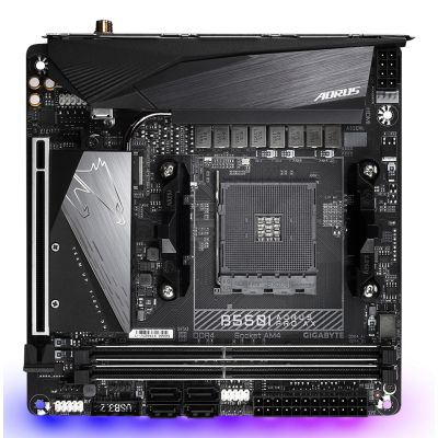 2. Gigabyte B550I AORUS PRO AX Mainboard AMD B550 AM4 Sockel Mini-ITX