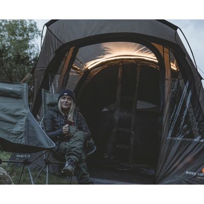 9. Easy Camp Senja 4 Air Braunes Tunnelzelt