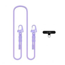 Tech-Protect C5SD Seil-Umhängetasche für Handys – Lavendel