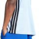 6. adidas Essentials Herren-T-Shirt mit 3 Streifen, blau, JE6397
