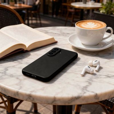 5. Tech-Protect Icon Hülle für Samsung Galaxy A57 5G – Schwarz