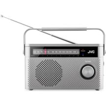 JVC Tragbares Radio RA-E315G Grau