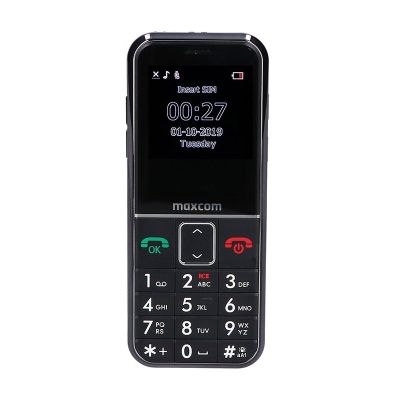 12. MaxCom MM730 Mobiltelefon 5,59 cm (2,2") Schwarz Telefon für Senioren