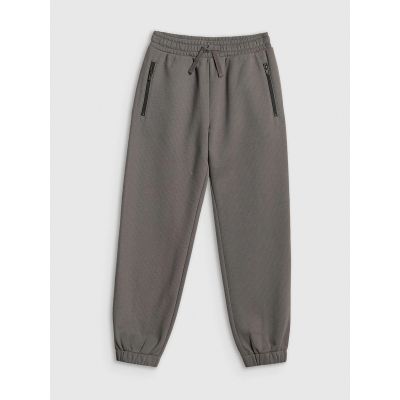 6. Jungen 4F 4FJRSS26TTROM1921-25S strukturierte Strick-Jogginghose