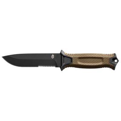 5. Survivalmesser GERBER Strongarm Fixed Serrated Coyote